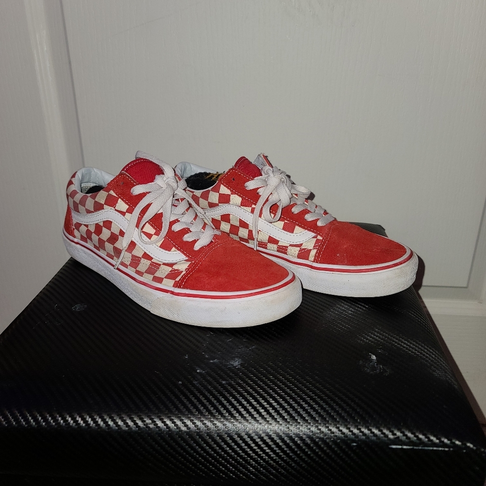 Vans Old Sokol Red Checkered
